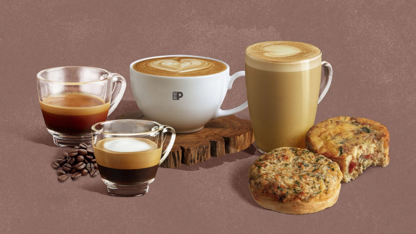 Winter 2024 Retail Launch Image of seasonal food and drinks